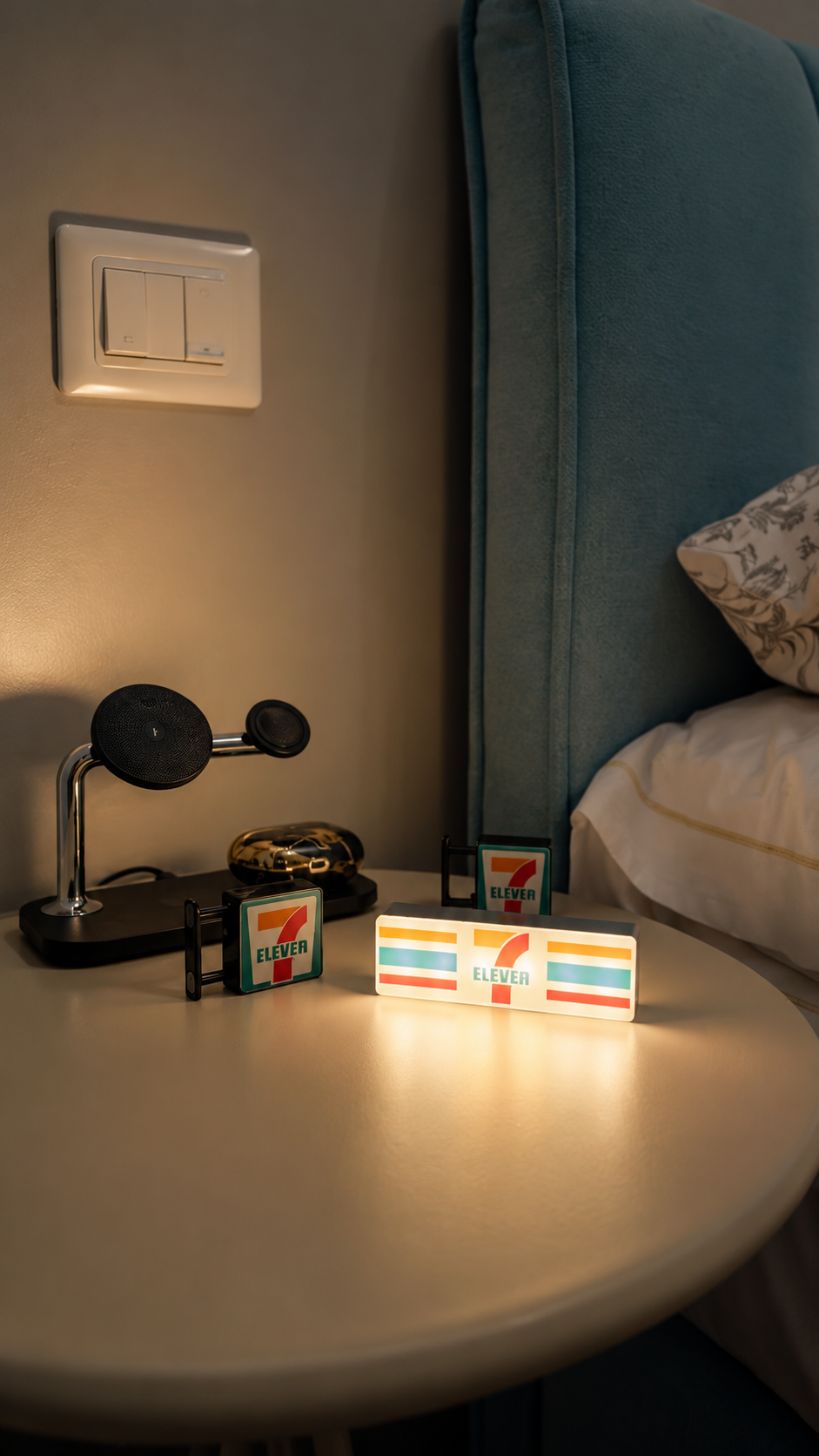 LED Koelkastmagneet  – Retro Azië Souvenir