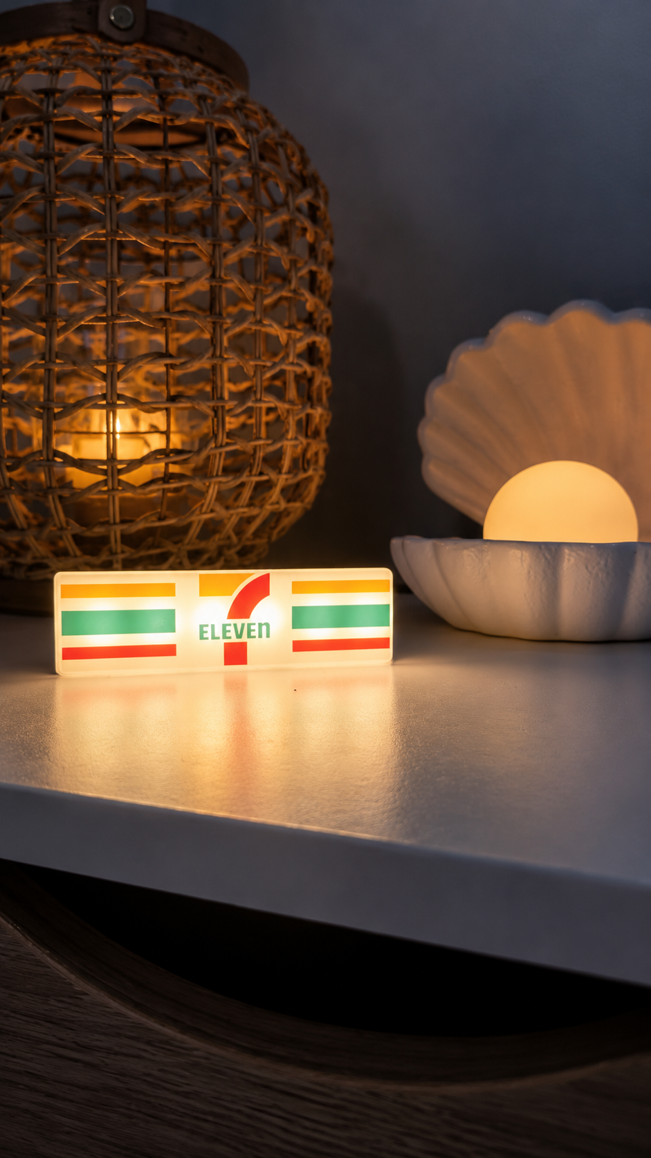LED Koelkastmagneet  – Retro Azië Souvenir