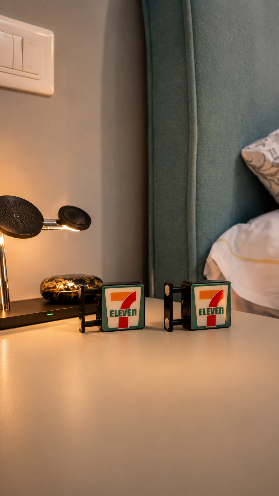 LED Koelkast Magneet - Retro Miniatuur Winkel - Iconisch Azië Souvenir - Lichtgevend Decor - Grappig Cadeau