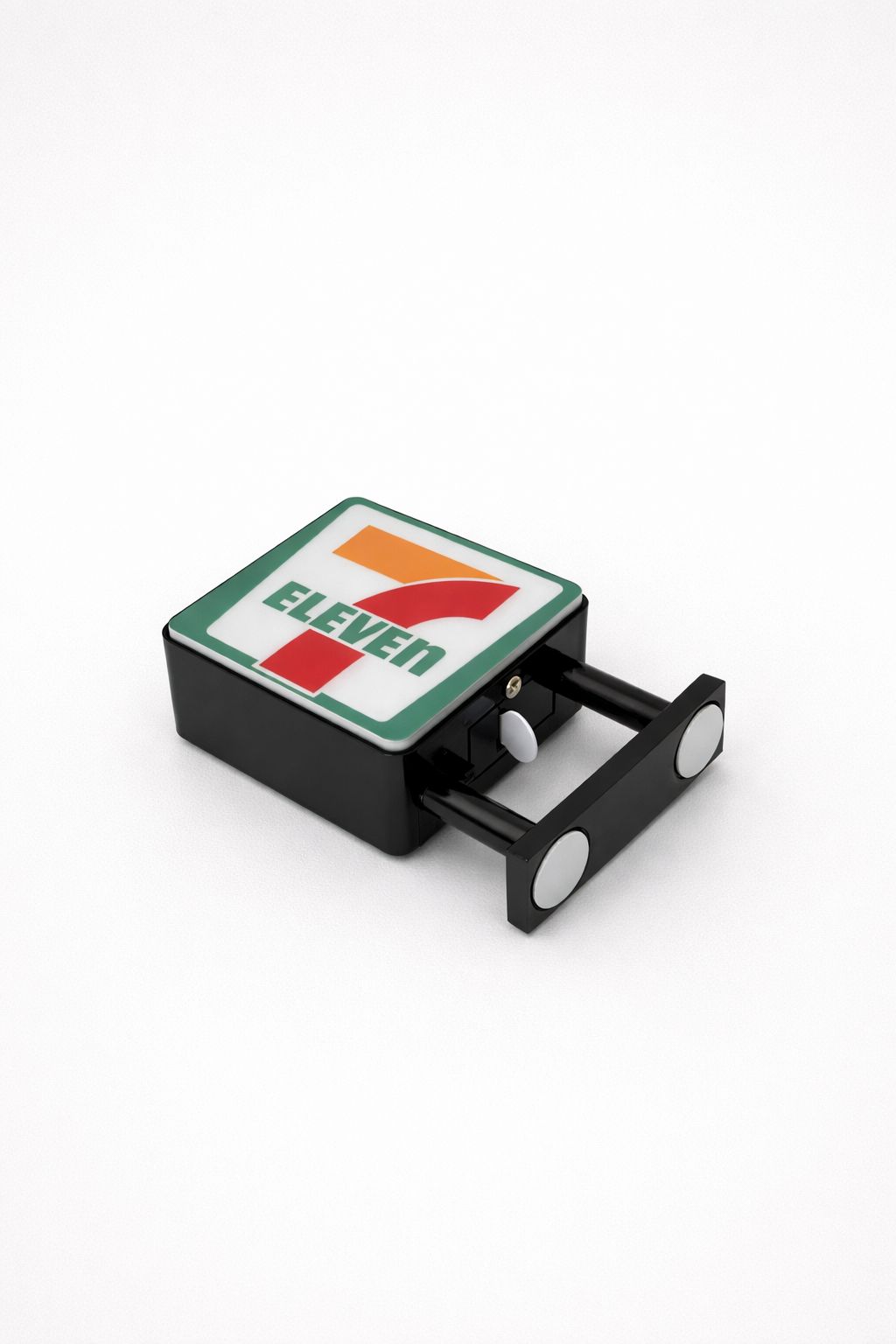 7 Eleven Koelkast Magneet Met LED Verlichting- Retro Mini Bord